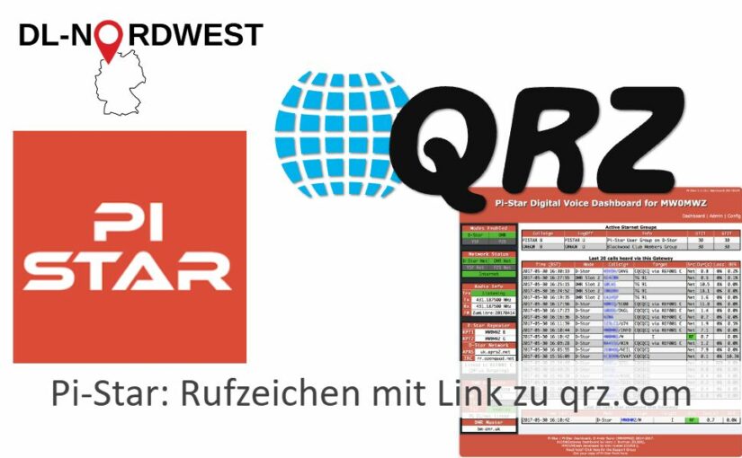 Pi-Star: Rufzeichen mit Link zu qrz.com
