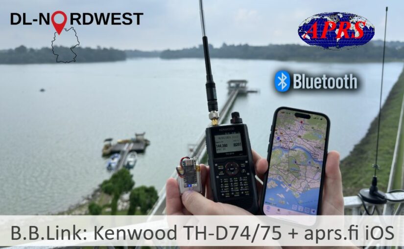 B.B.Link: Kenwood TH-D74/75 mit der aprs.fi App auf dem iPhone verbinden